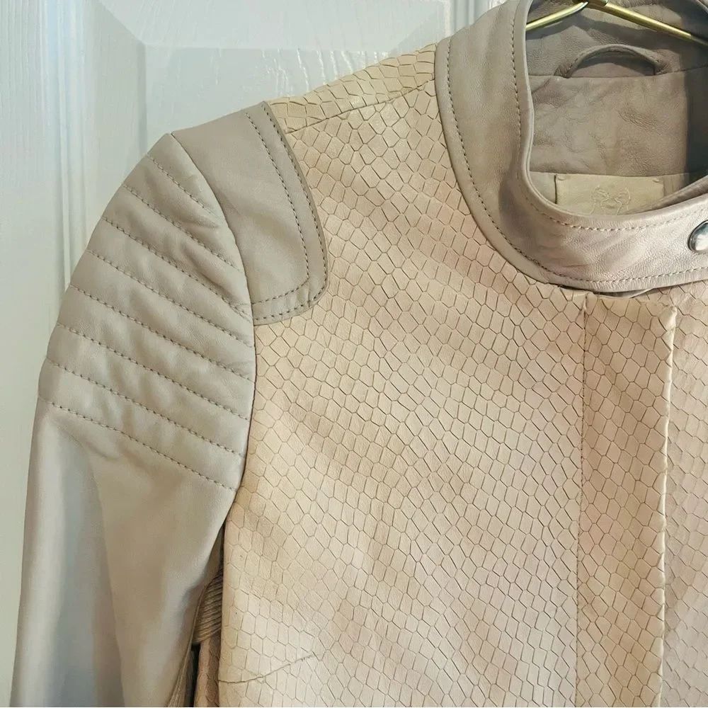 Rebecca Taylor Lamb Leather Jacket - Picture 6 of 10